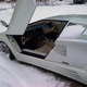 Illustration for article titled Why This Lamborghini Is Parked Outside For The Winter